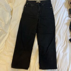 Madewell Slim Wide Leg Crop